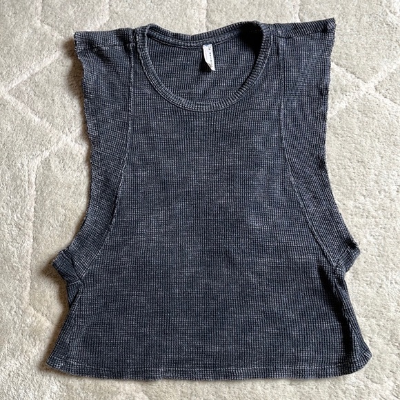 Free People Tops - Free People Movement No Frills Waffle Muscle Tank